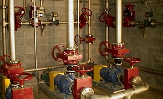 Food grade Pinch Valves and Expansion Joints used in conjunction with a SS piping system at a midwestern food processor.